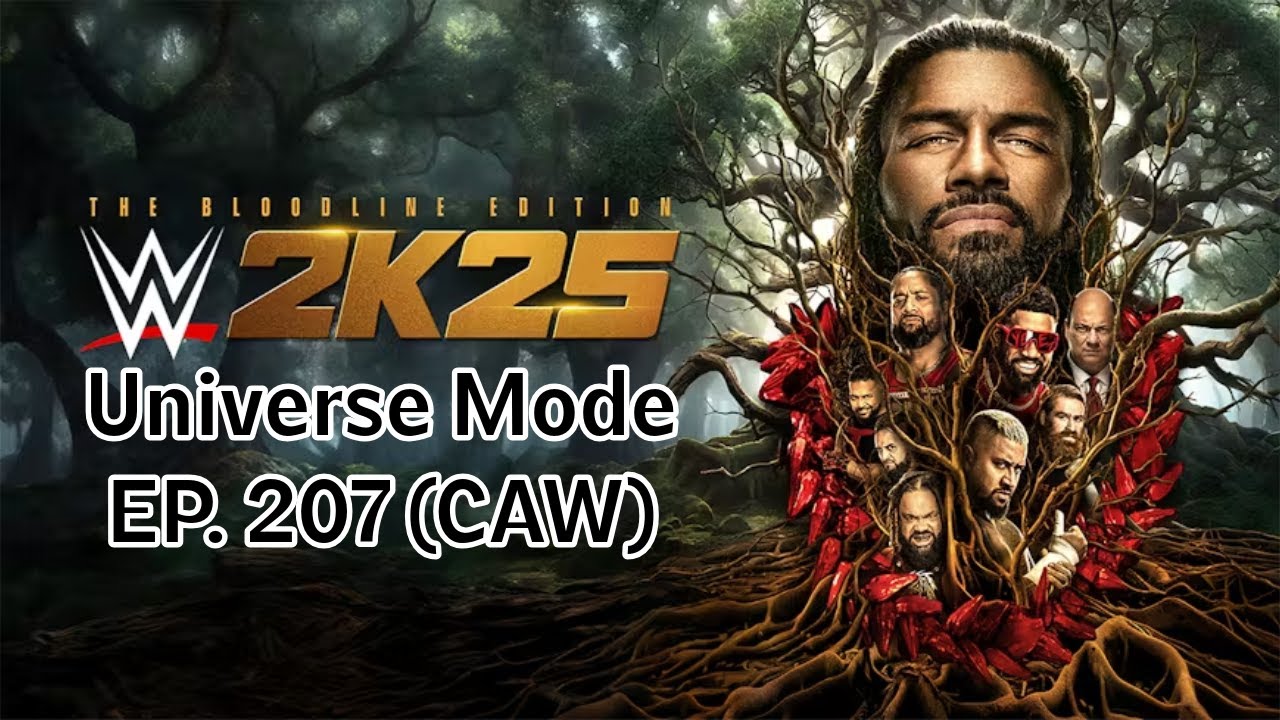 WWE 2K25 Universe mode (CAW) (EP 207)