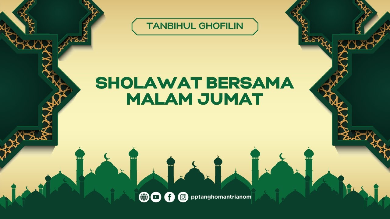 RUTINAN MALAM JUMAT SANTRI TANBIHUL GHOFILIN