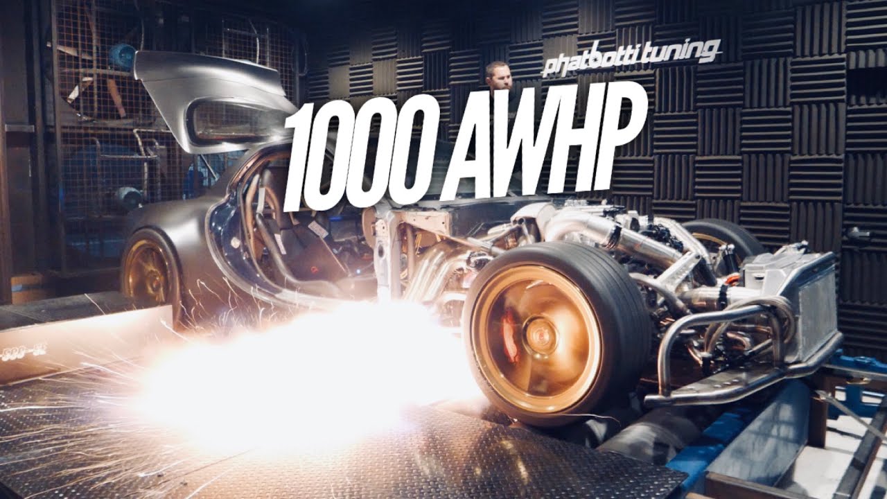 WORLD’S FIRST 1000HP AWD BILLET 4 ROTOR RX-7