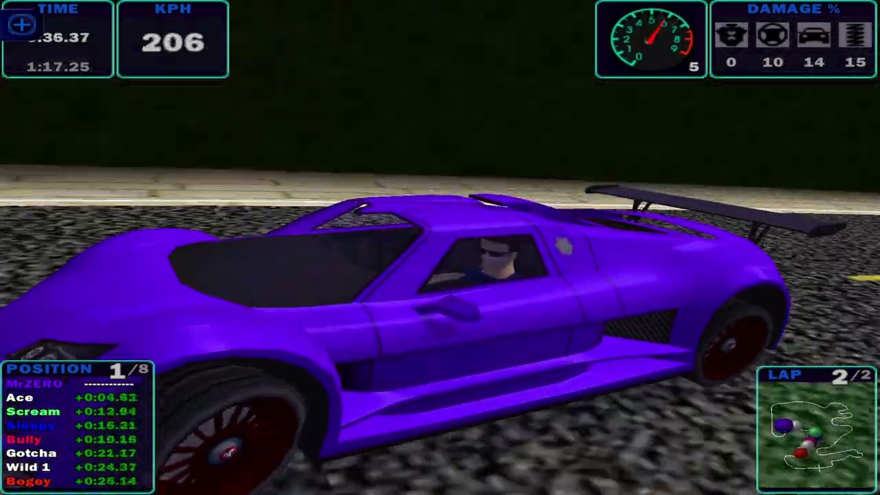 NFSHS modded - Summit Bay night testing - Gumpert Apollo