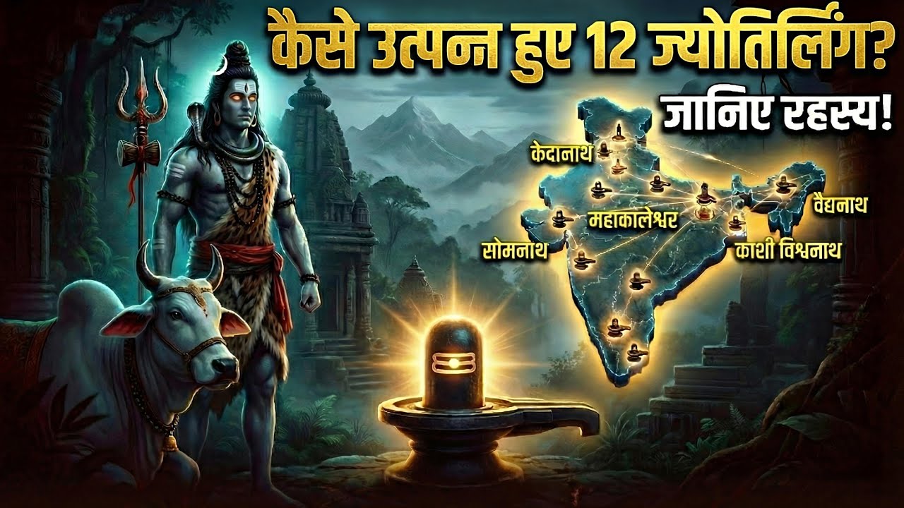 12 ज्योतिर्लिंगों की उत्पत्ति कैसे हुई? | जानिए शिव की चमत्कारी कथाएँ | 12 Jyotirlinga Story