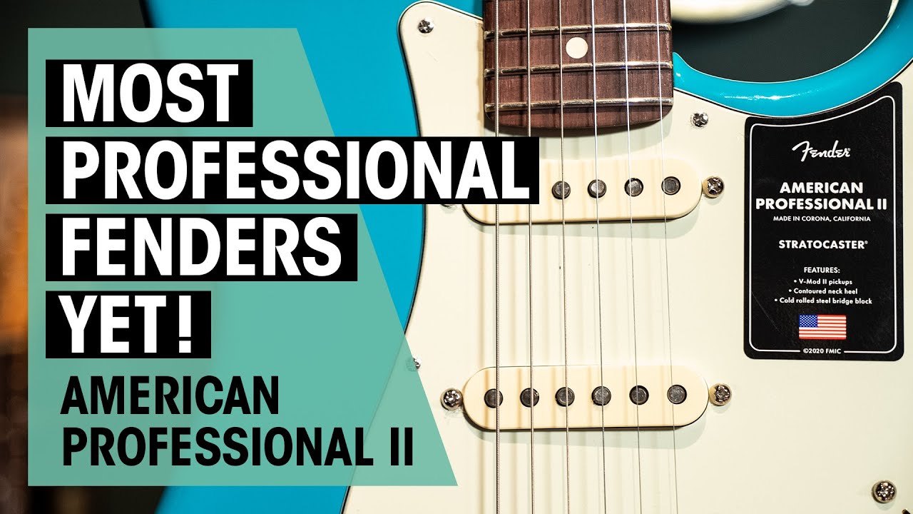Fender American Pro II | The best production Fenders yet? | Thomann