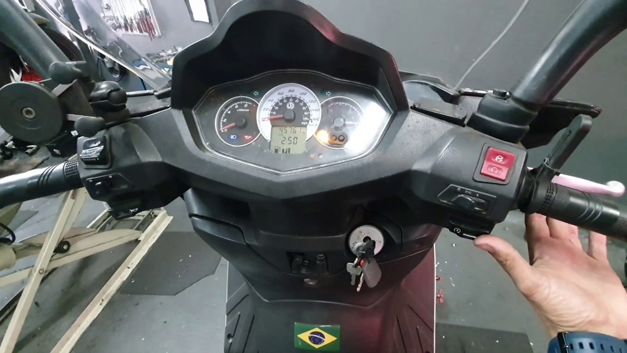 Dafra citycom 300i S não  funciona ! dificuldade  para ligar ! fica a dica Oliver motos