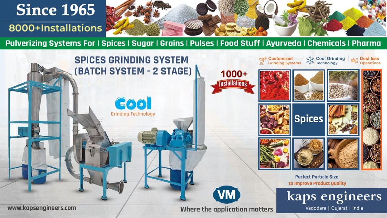 Masala Grinder Machine | Spice Grinder machine |  9374065701 / 9374065700 | Spice Grinding System