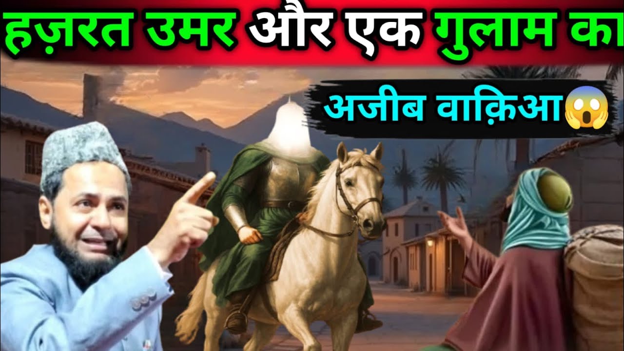 Hazrat Umar Farooq Our Ak Gulam Ka Ajeeb Waqia Maulana Jarjis Ansari Ka Bayan