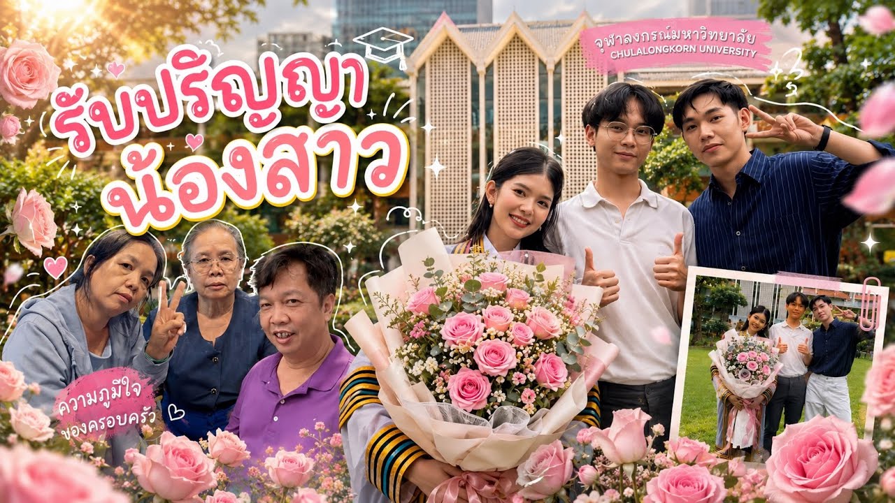 มากรุงเทพครั้งที่ 3 ร่วมงานรับปริญญาน้องสาว