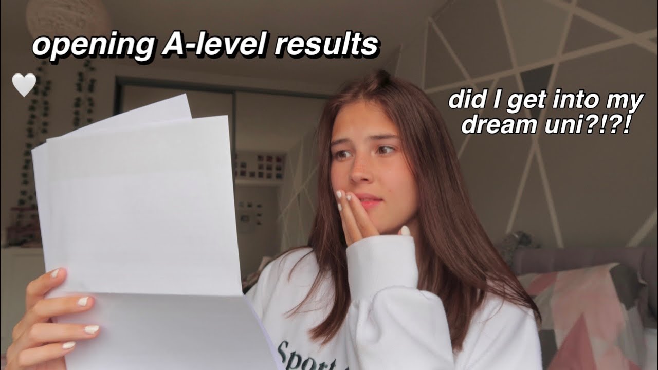открываю результаты экзаменов A-level и поступила ли я в университет своей мечты?!