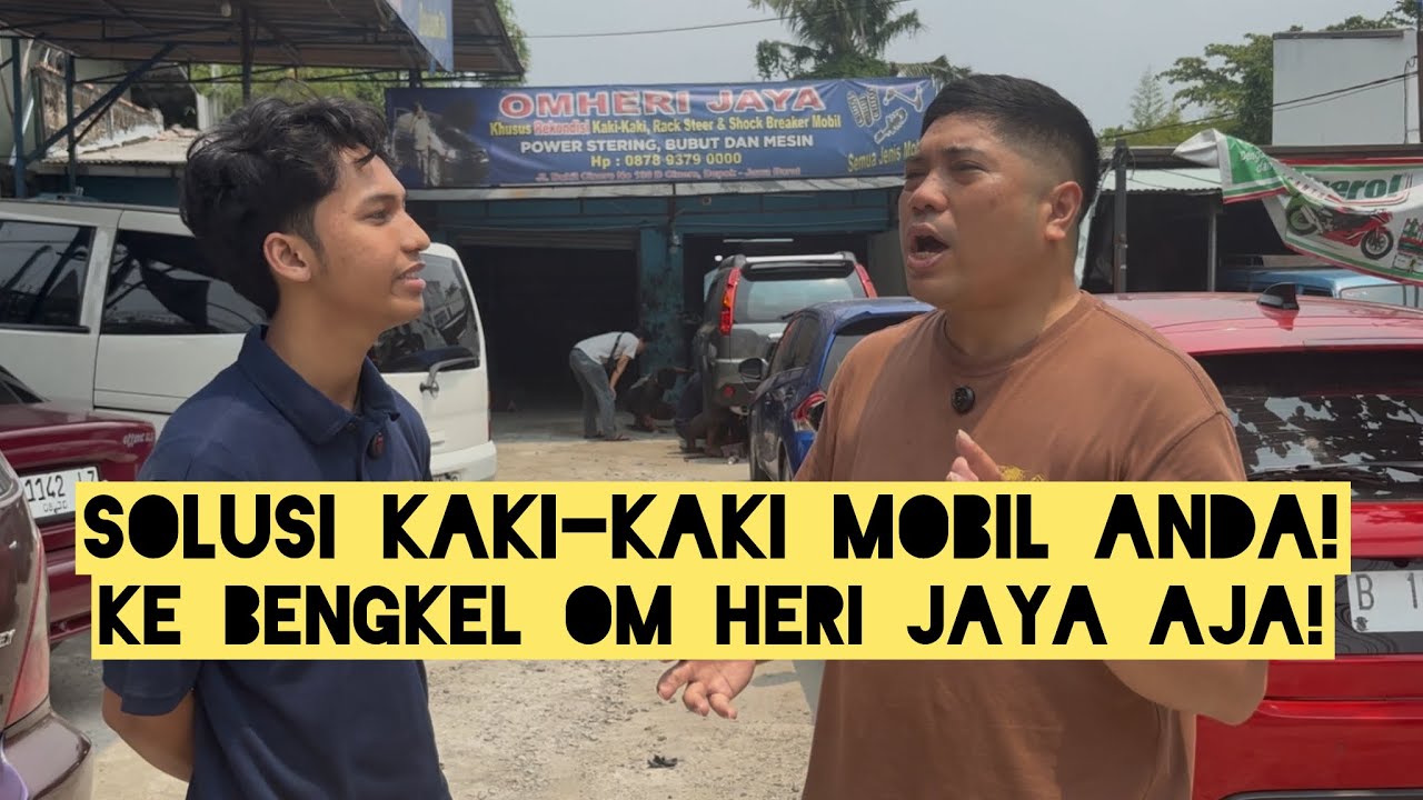 Rahasia Mobil Nyaman! 🔧 Bengkel Om Heri Jaya, Spesialis Kaki-Kaki mobil No.1 Jabodetabek