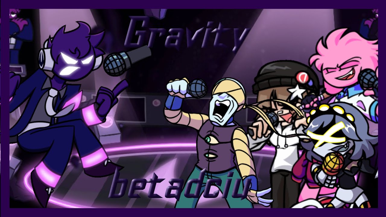 Gravity but every turn a different character sing it