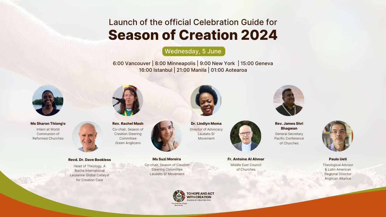 Launch of the official Celebration Guide for Season of Creation 2024