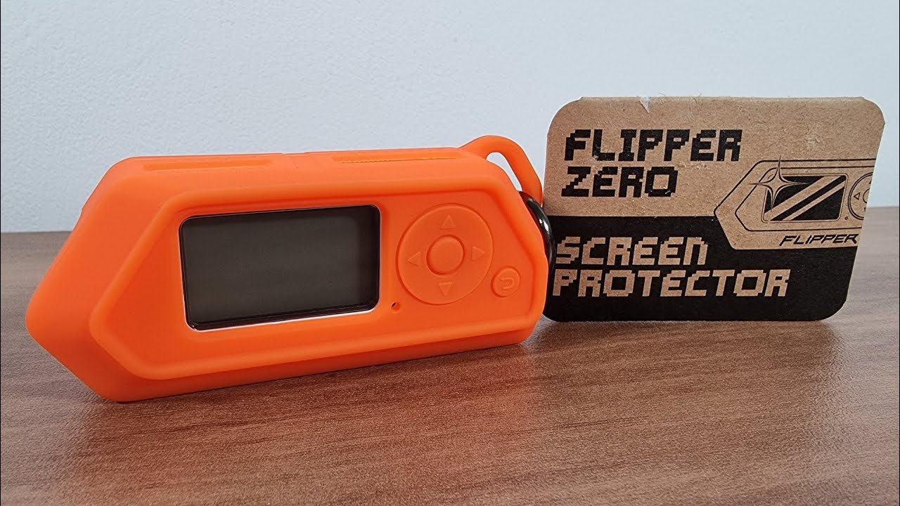 Flipper Zero Silicone Case and Screen Protector