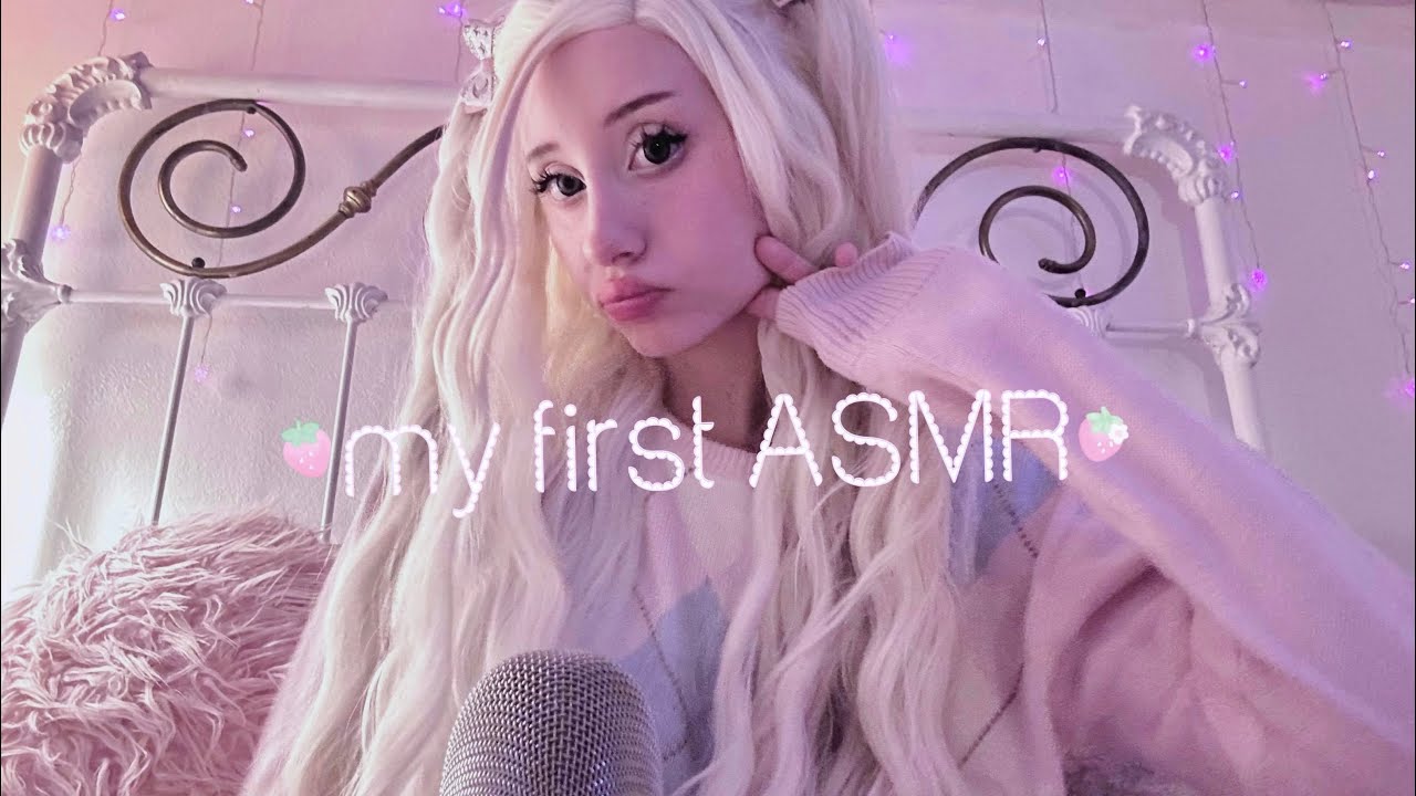 my first asmr video ♡