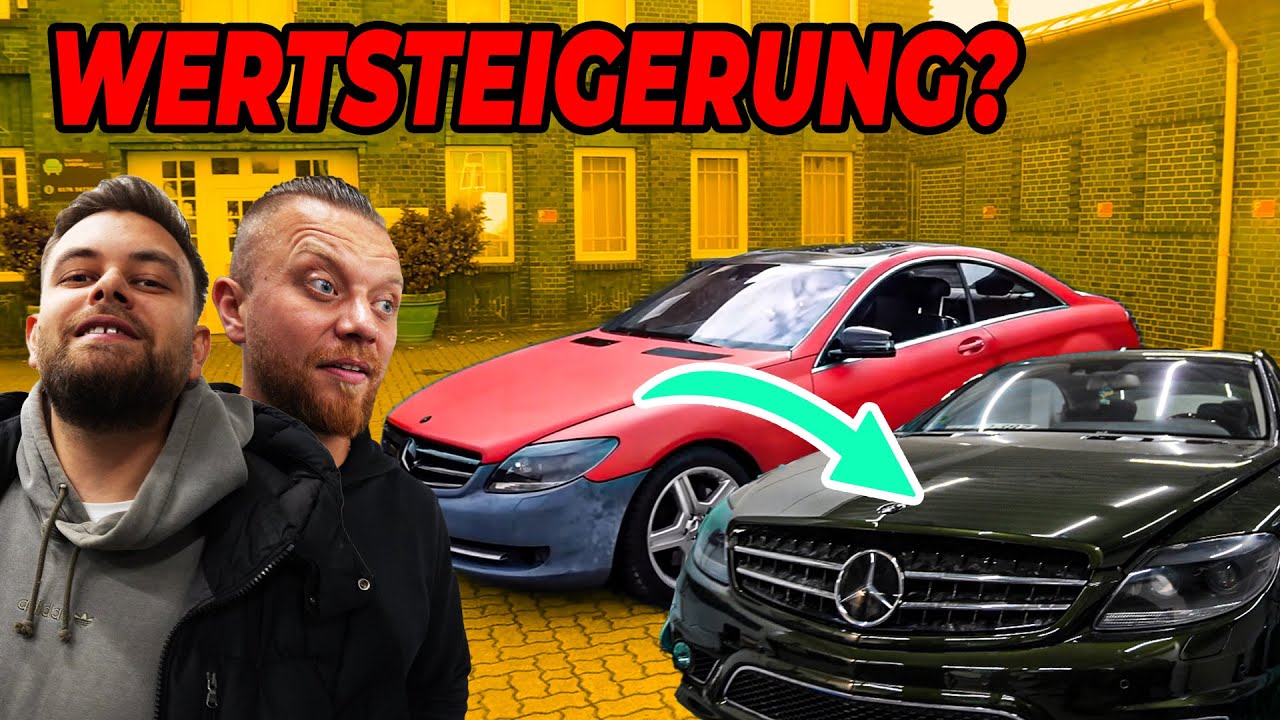 SchrauberSchock | Von 7000€ RANZ CL500 zum GLANZ CL500! @bobergderechte​