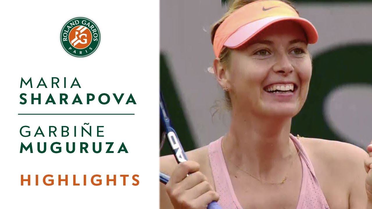 Maria Sharapova v Garbine Muguruza Highlights - Women's Quarterfinals 2014 - Roland-Garros