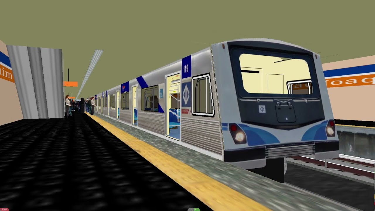 OpenBVE - Linha 6 Laranja - São Joaquim a Brasilândia (Frota I Metrô SP)