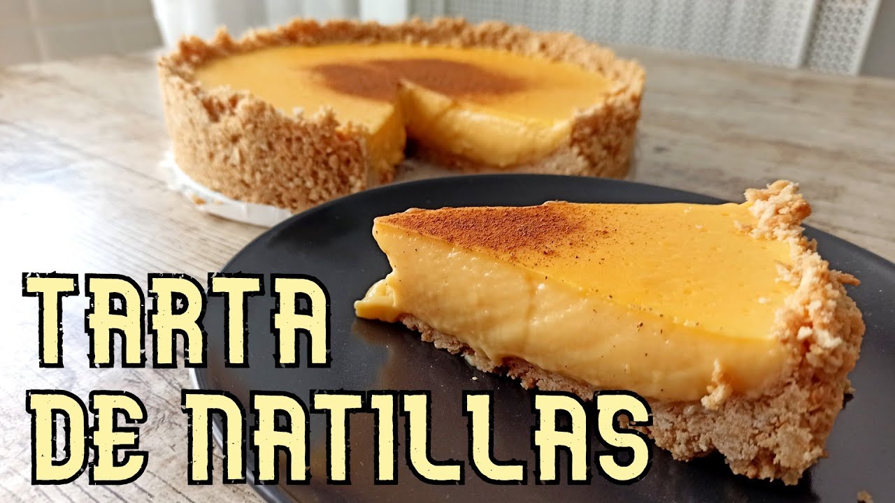 TARTA DE NATILLAS | Sin horno | Súper fácil