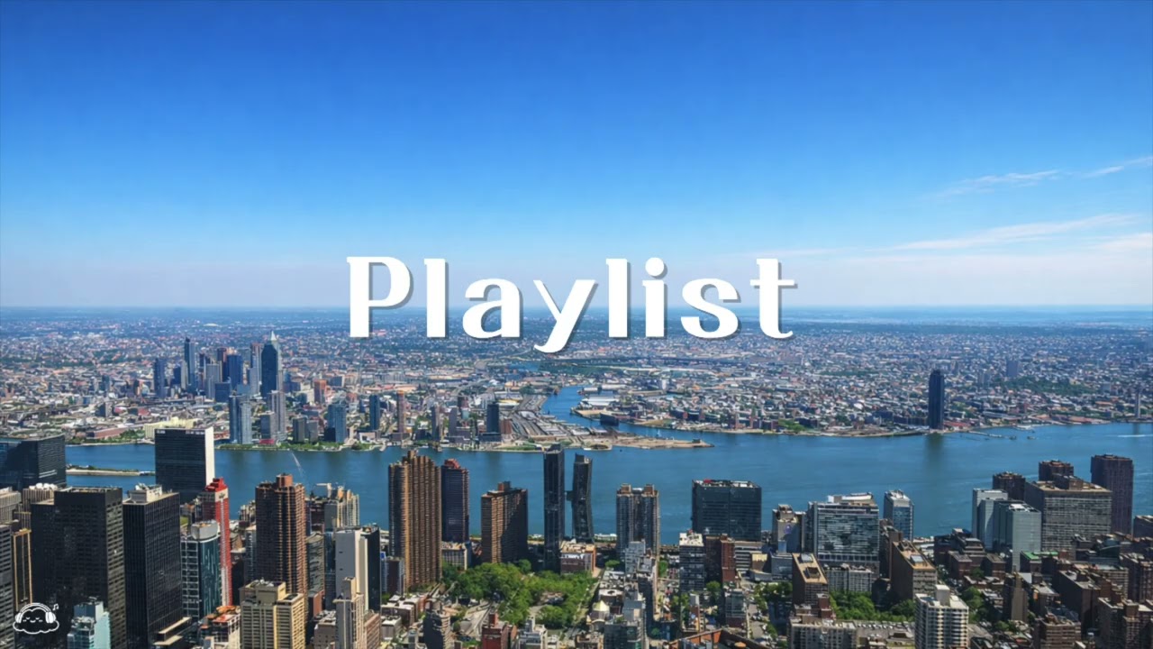 [playlist] ☁️🌤️도심 위로 흐르는 맑은 하루ㅣJazzy Soft R&B