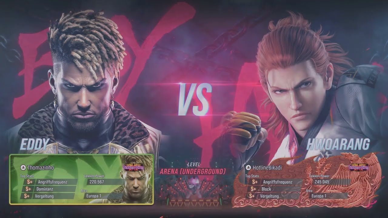 TEKKEN 8 | Eddy Gordo vs Hwoarang 4K