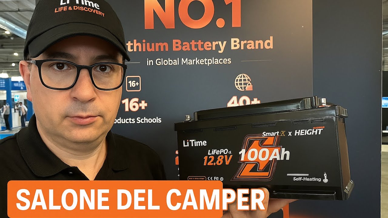 Al Salone del camper arrivano le soluzioni LiTime per camper e viaggi senza stress!