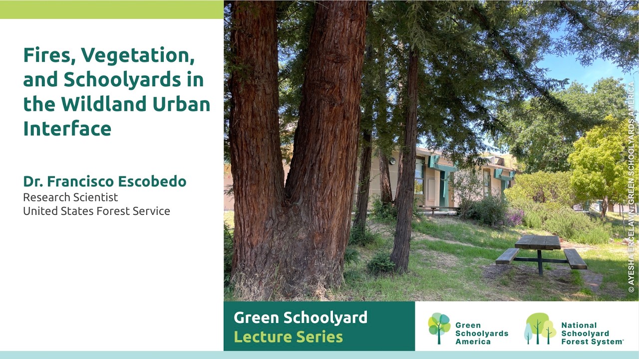 Green Schoolyard Lecture Series #5 - Fires, Vegetation & Schoolyards in the Wildland Urban Interface