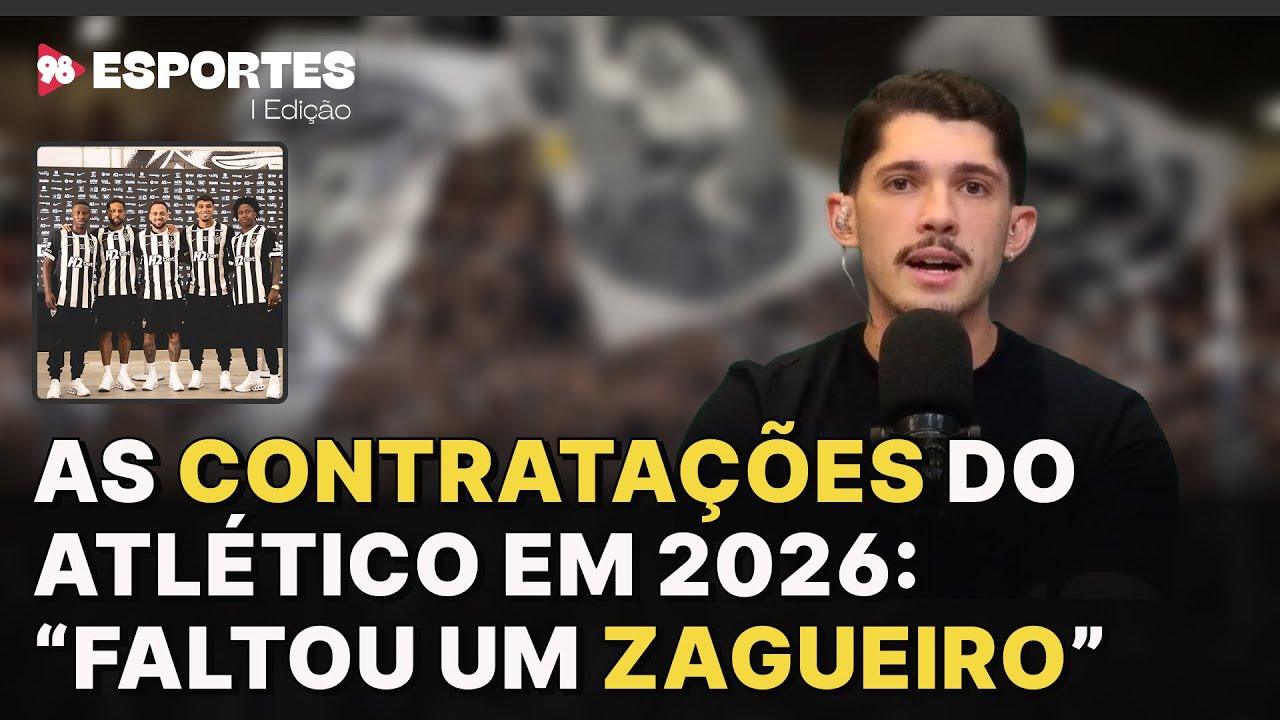 O custo-benefício dos novos reforços alvinegros e a lacuna de zagueiros no Atlético