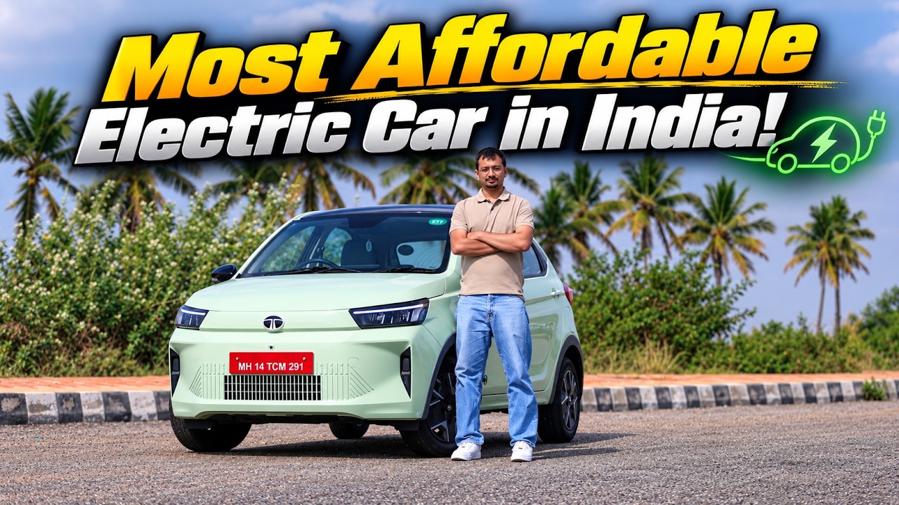 Title: Tata Tiago EV First Drive Review | The Most Affordable Electric Vehicle in India #automobile