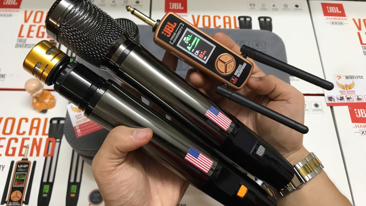 SIÊU PHẨM Micro Không Dây Karaoke JBL X939 Hát Hay Lại Đẹp Như Trong Mơ Của Bạn Tại Ken Audio