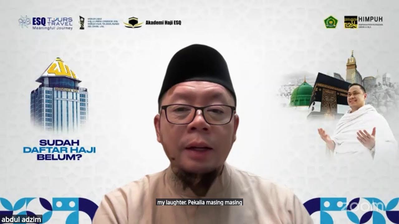 FIQIH HAJI LANSIA BAGIAN KE-26 | Bersama Ustadz Dr. Abdul Adzim Lc., M.Pd., C.A.H