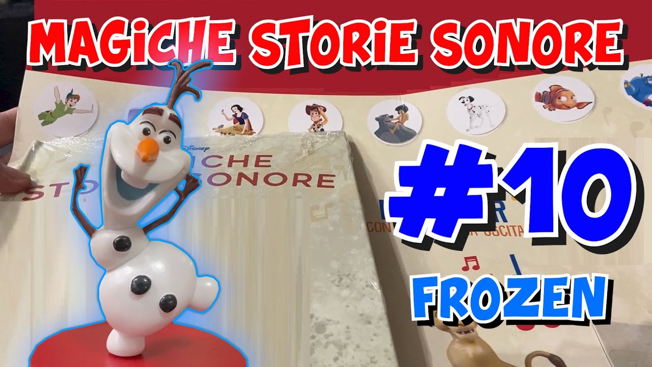 🎵 MAGICHE STORIE SONORE Disney #10 - FROZEN! ⛄ De Agostini | Edicola