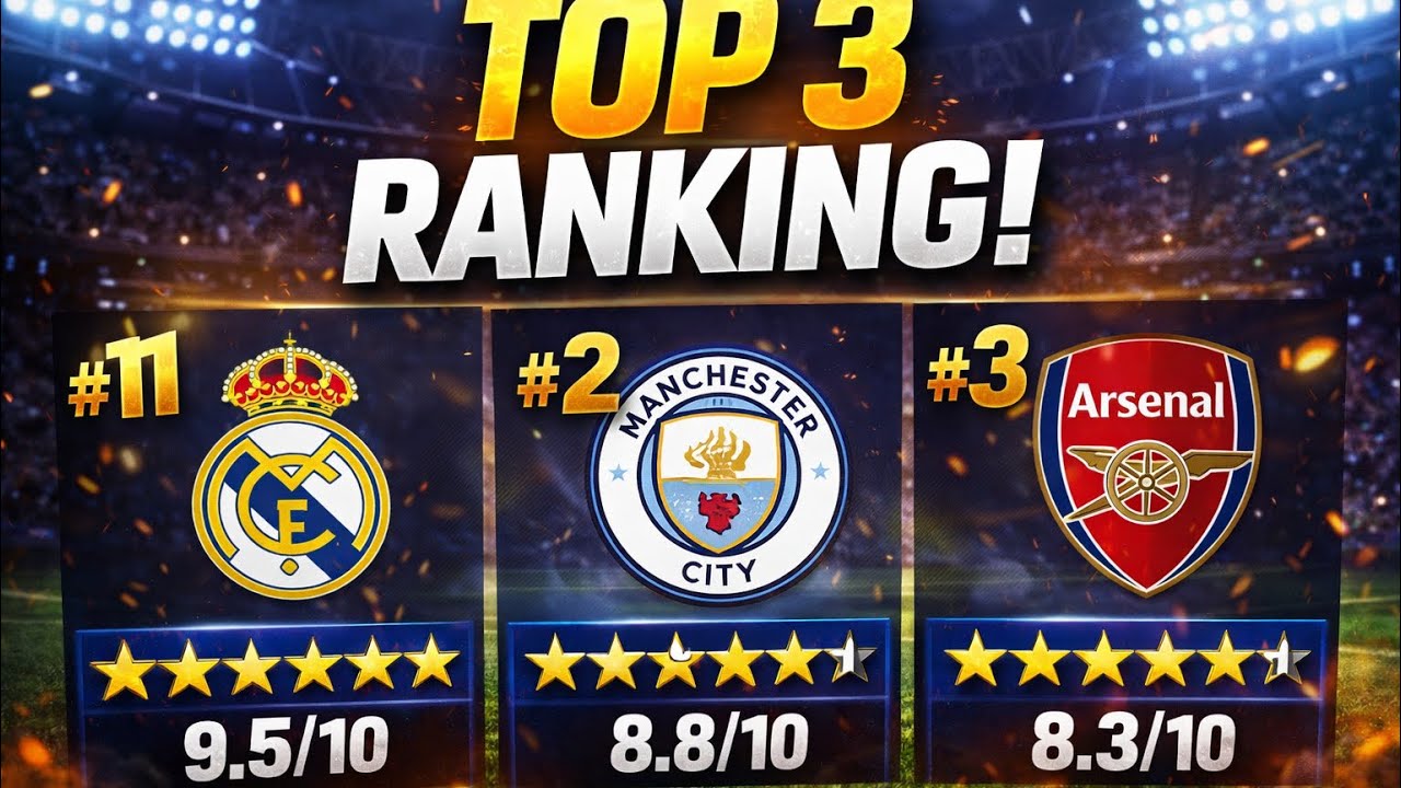 Top 3 Best Football Teams in the World Right Now (2026 Rankings) ⚽🔥