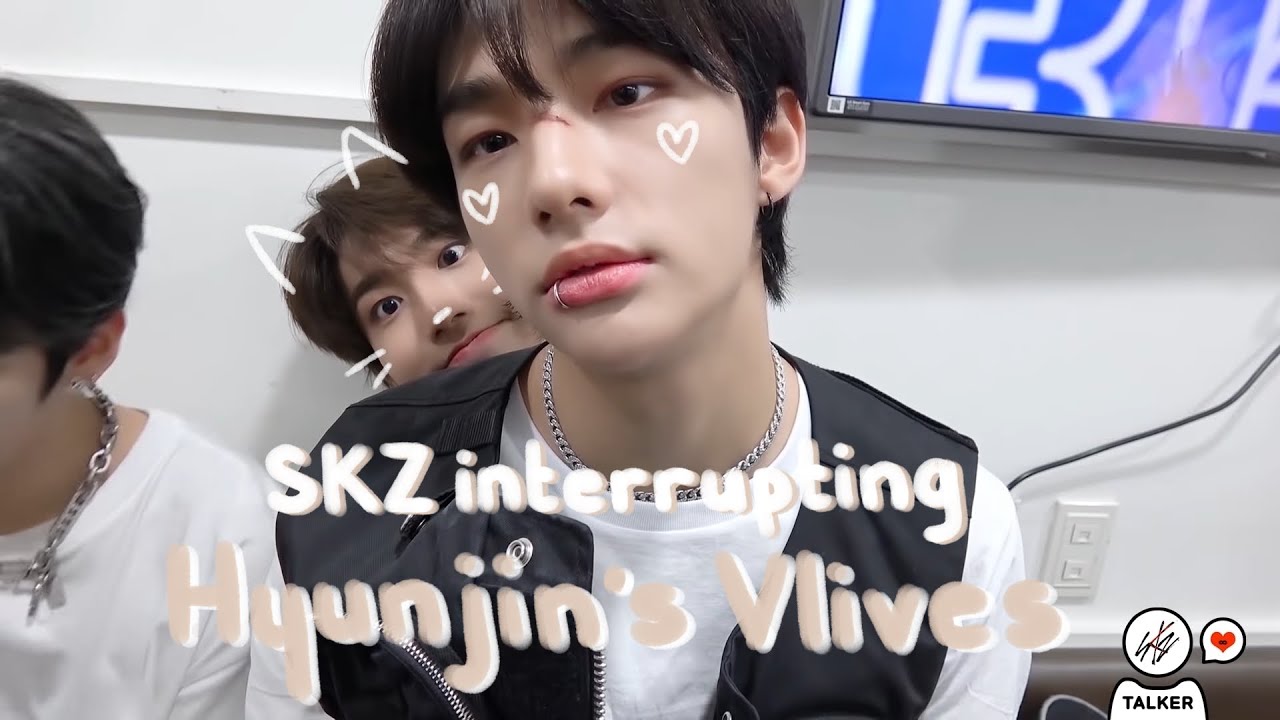Stray Kids Interrupting Hyunjin's Vlives