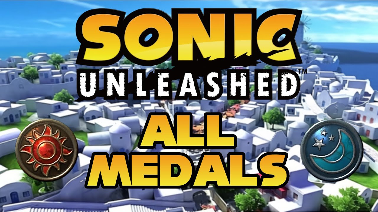 Sonic Unleashed - APOTOS SUN & MOON MEDAL LOCATIONS