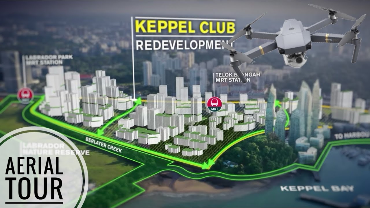 Former Keppel Club Aerial Tour | Singapore 4K #djidrone #djimavicpro