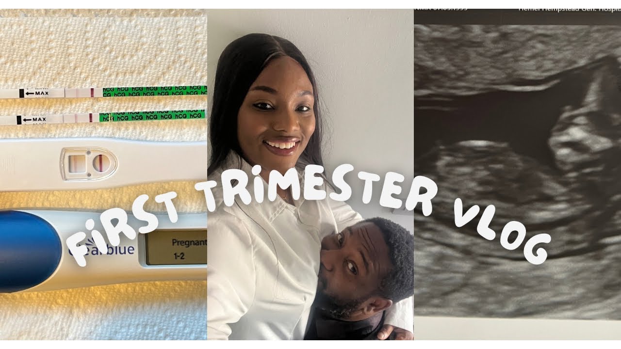 FIRST TRIMESTER VLOG | Finding Out we’re Pregnant | Telling Family/Friends | Nausea & Vomiting |Scan