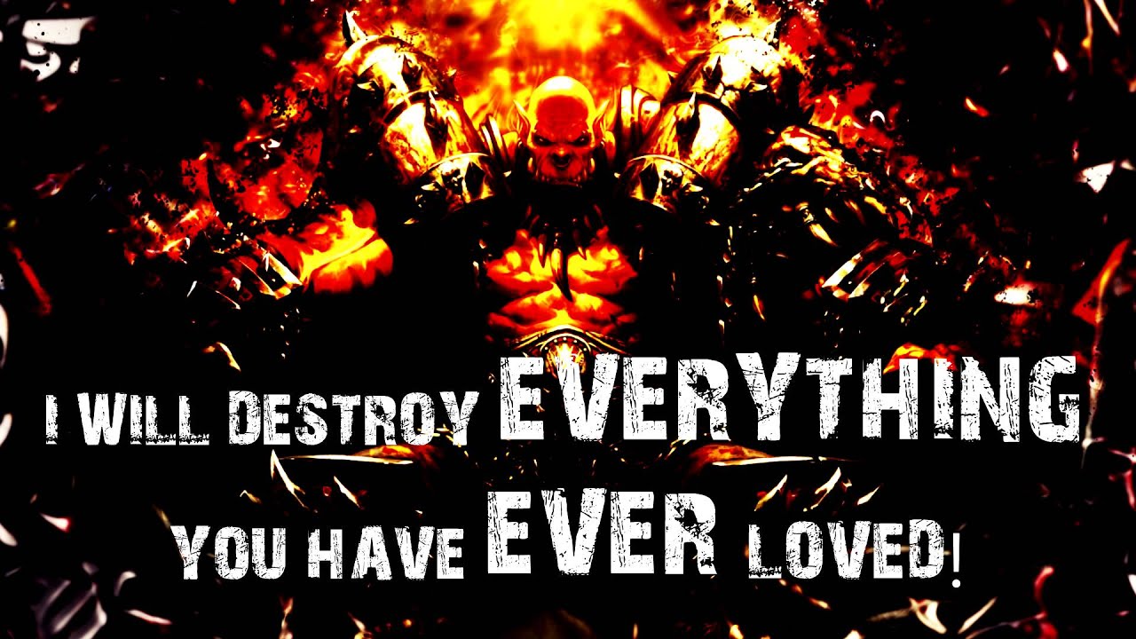 WoW Tribute - THE TRUE HORDE WARCHIEF! GARROSH HELLSCREAM!