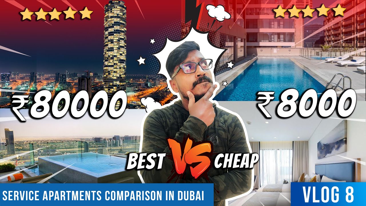 ₹80000 vs ₹8000 a day Hotel Stay Experience in Dubai | #Mr365 #dubai #JVCFive #SuhaMina #FIVE #V8