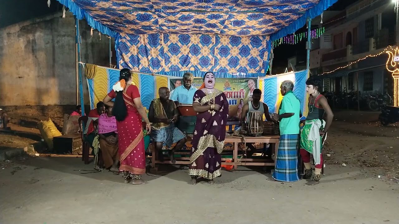 தக்கன் வேள்வி நாடகத்தில் தரணி வேதவள்ளி வேடம் புதுர் சரவணன் நாடக ஆசிரியர் 8675371051