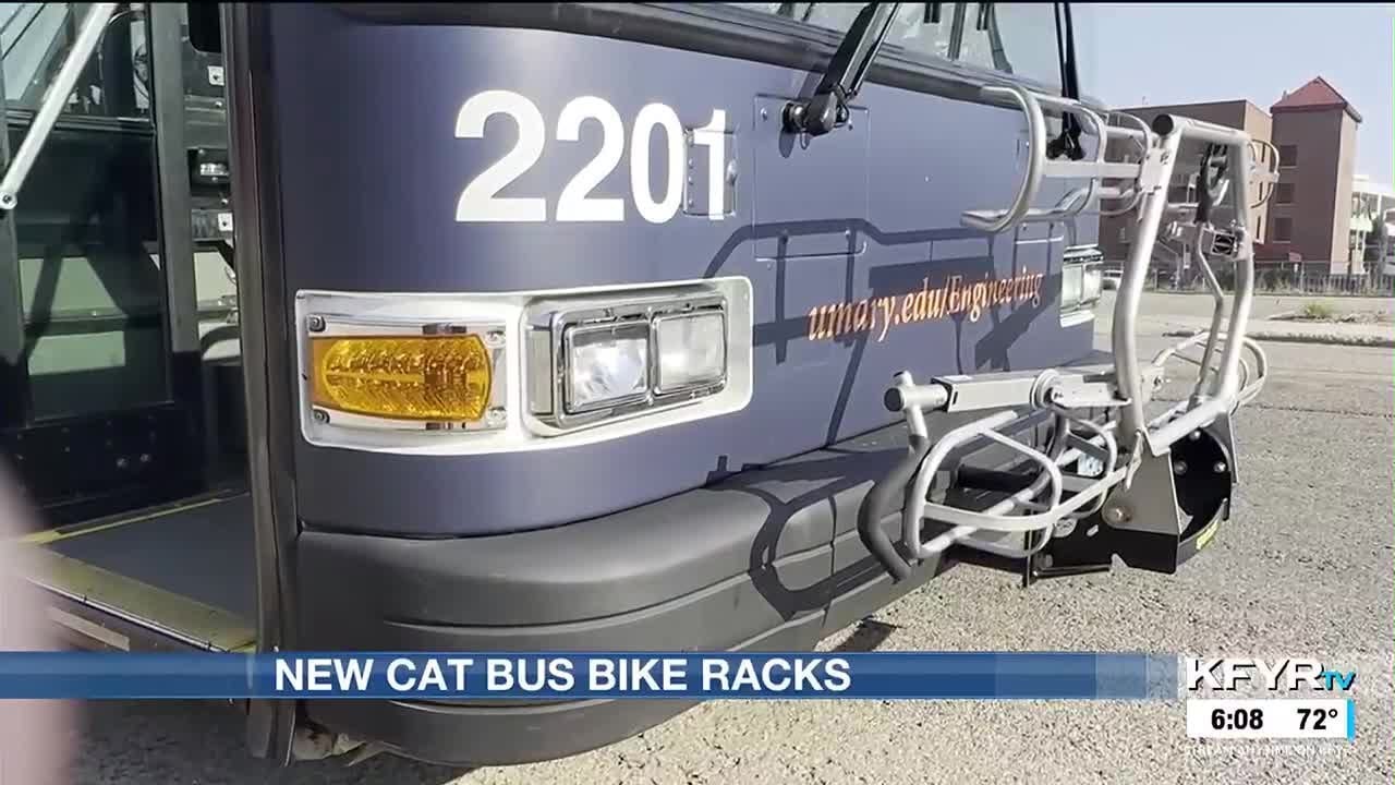 New bike racks installed on BisMan Transit CAT buses