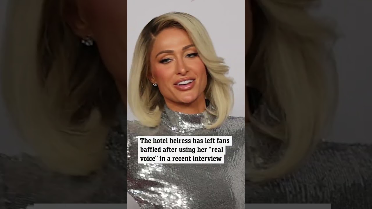 &lsquo;This is my real voice&rsquo;: Paris Hilton shocks fans
