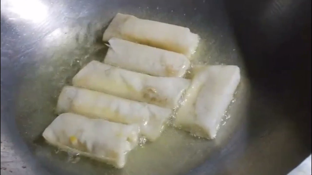 Simpleng Luto Pritong Tikoy w/ Cheese Na Binalot Sa wrapper  #cooking #satisfying 