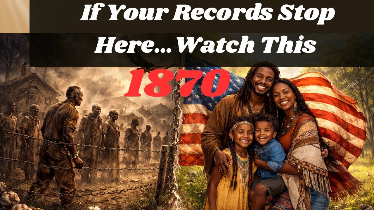 Why Do So Many Family Trees Stop At 1870?|Genealogy Explained 