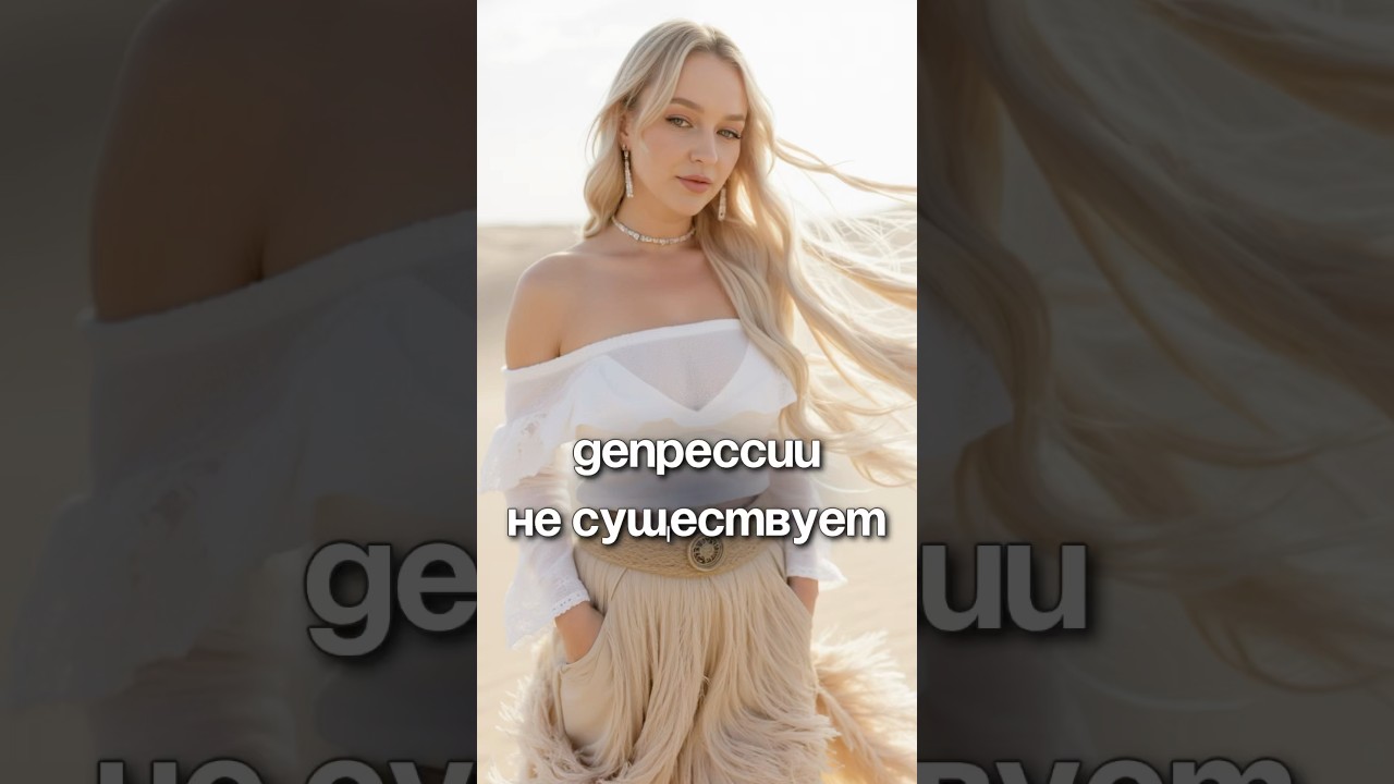 Депрессия - выдумана, ее не существует