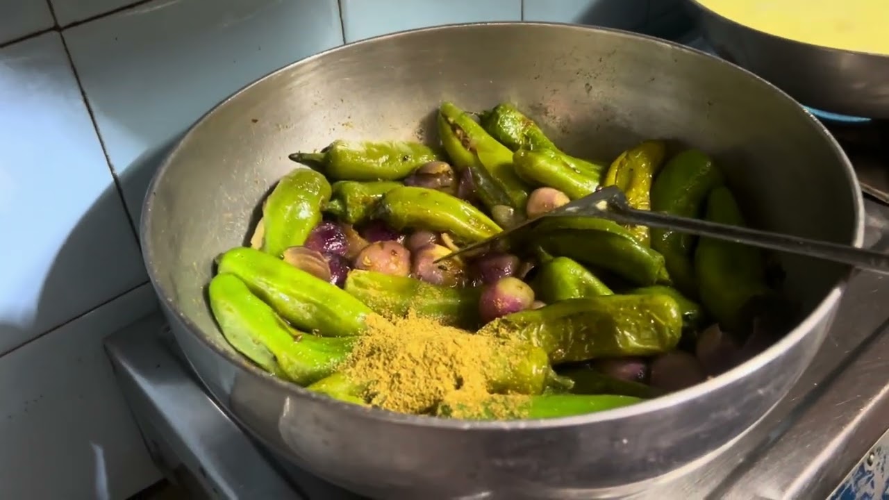 Aaj Ki Recipe - Bharwa Mirch Masala😋😋