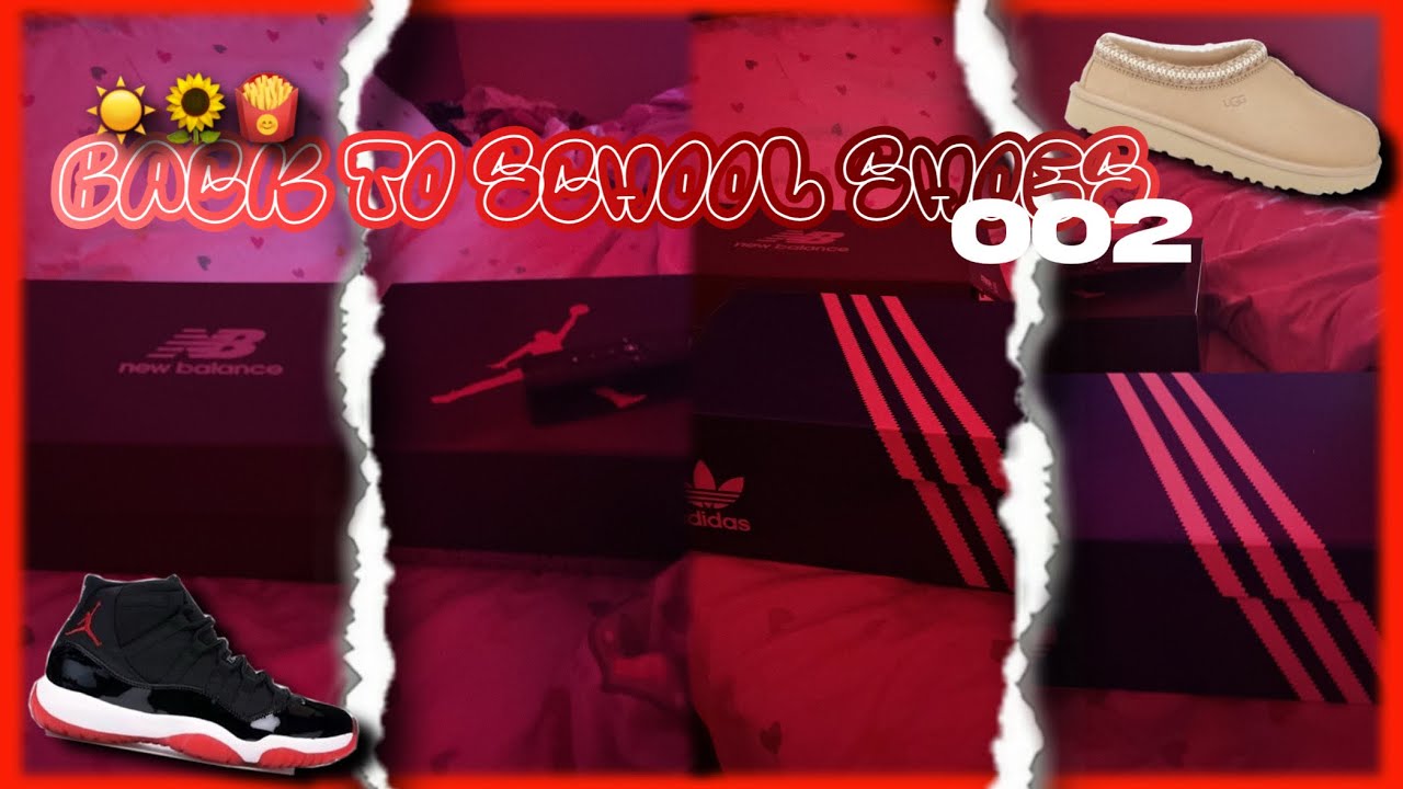 Back to school shoes + what’s in my bag! 🫶🏽🌚