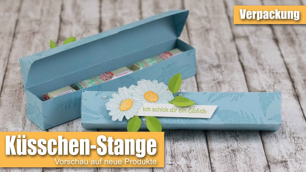 Küsschen in der Stange, nicht von der Stange | Simply Scored Falzbrett | Verpackung | Stampin' Up!