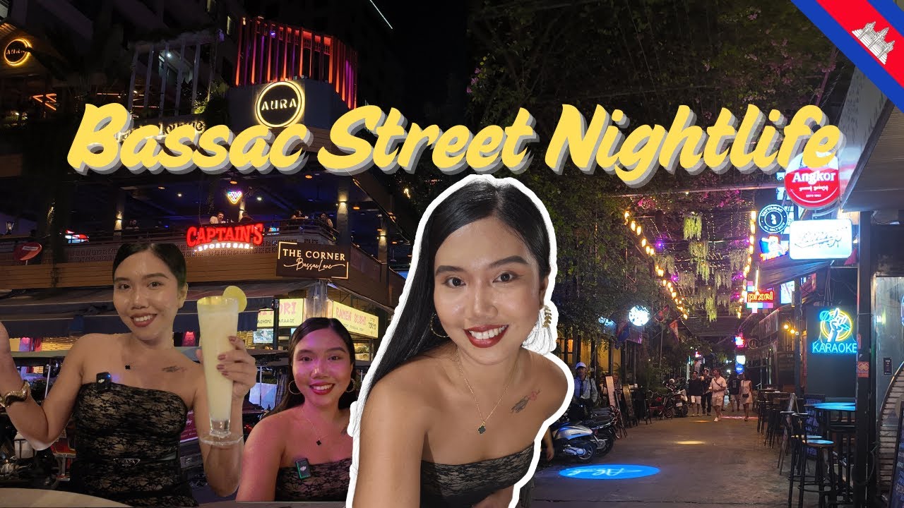 Phnom Penh Nightlife 🍸 | Date Night Adventure on Bassac Street