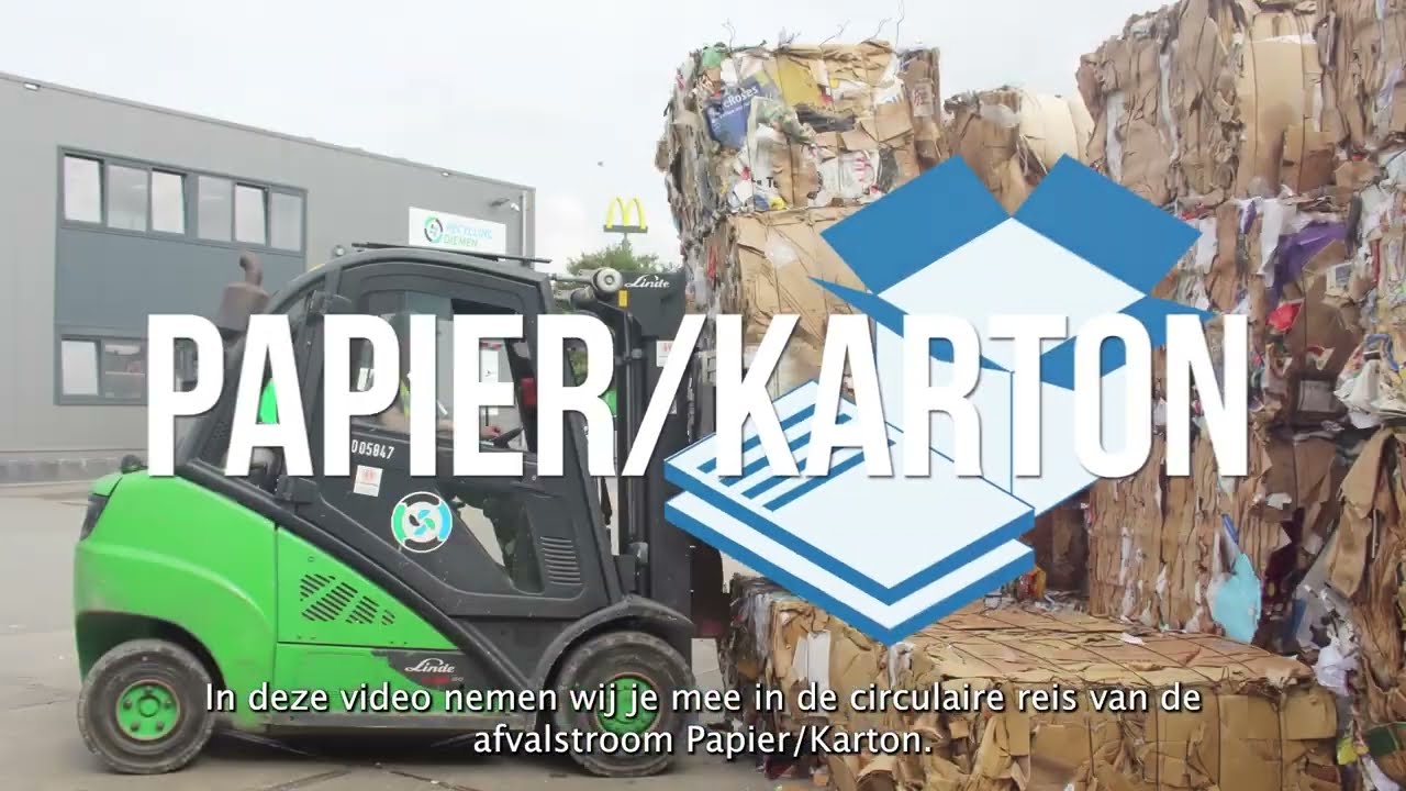 Wat gebeurt er met jouw papier/karton afval?