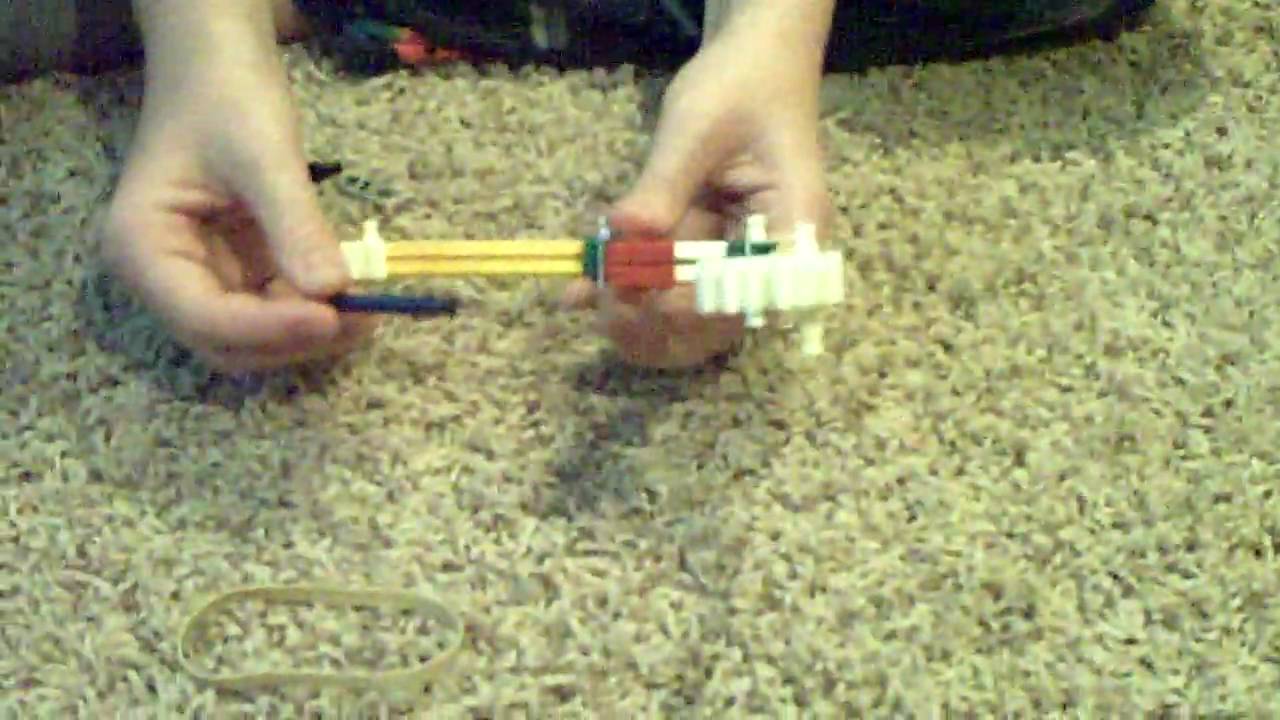 How To Make A Knex Bow And Arrow