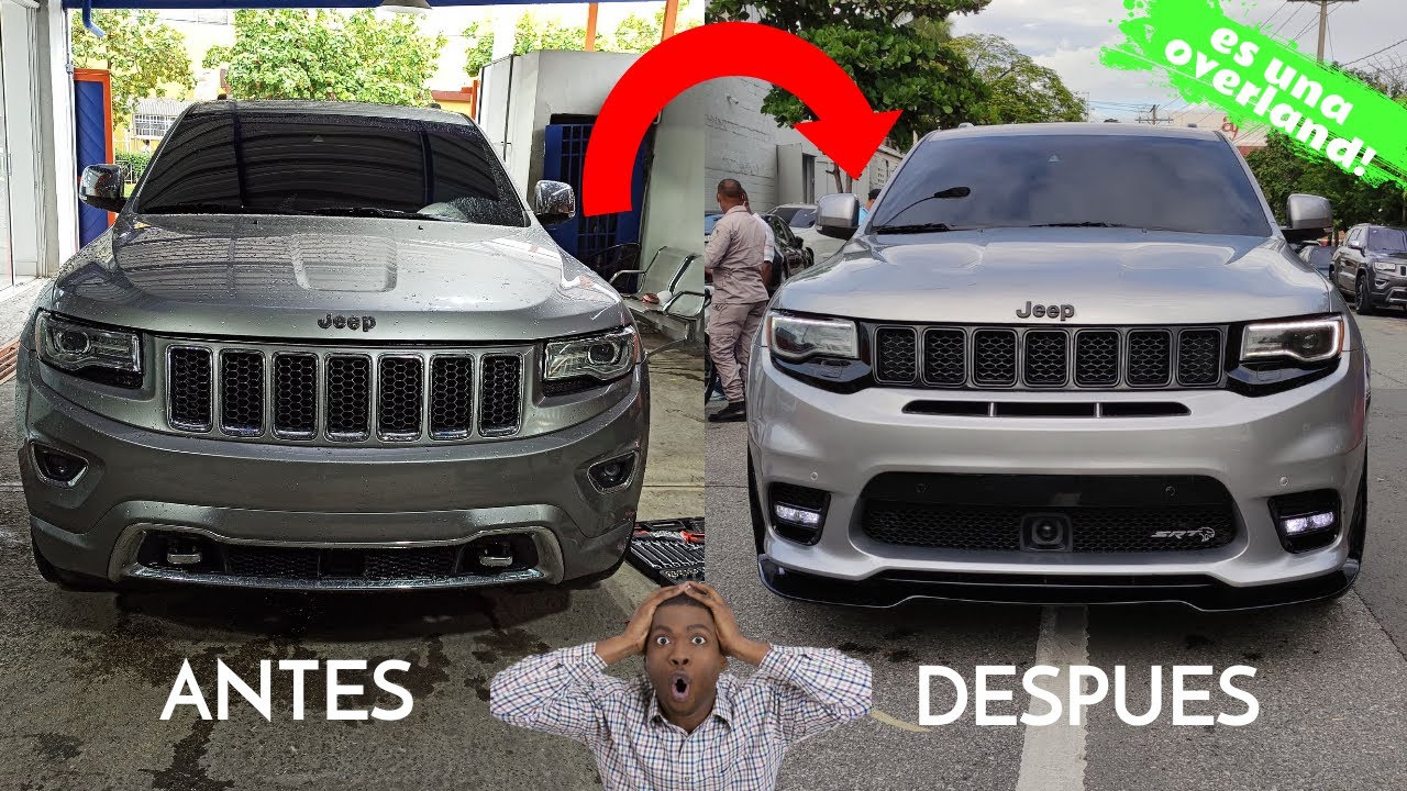 CONVERTIMOS ESTA GRAND CHEROKEE OVERLAND 2014A SRT 2020
