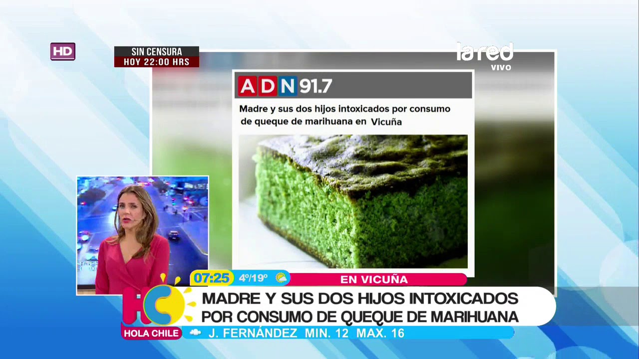 Madre y sus dos hijos terminan intoxicados tras consumir queque de marihuana